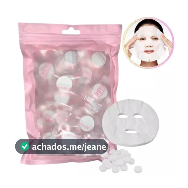 ANA1108 KIT 30/60/90/150unidades máscaras faciais comprimidas para tratamento de beleza conveniente