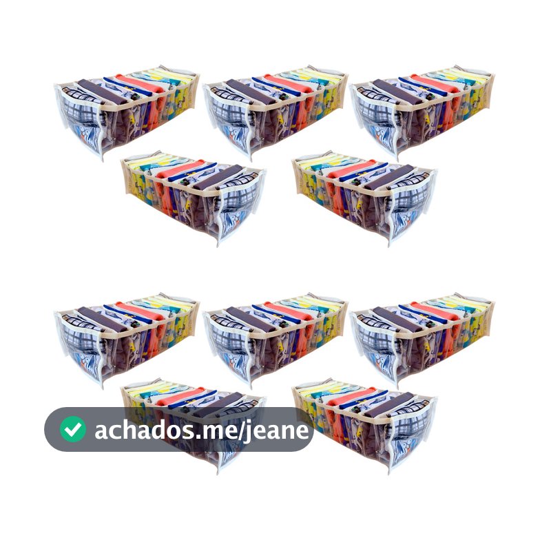 Colmeia organizadora de gavetas Para Calcinhas/Camisetas/Roupas bebê P, M,G,GG - Organizamais
