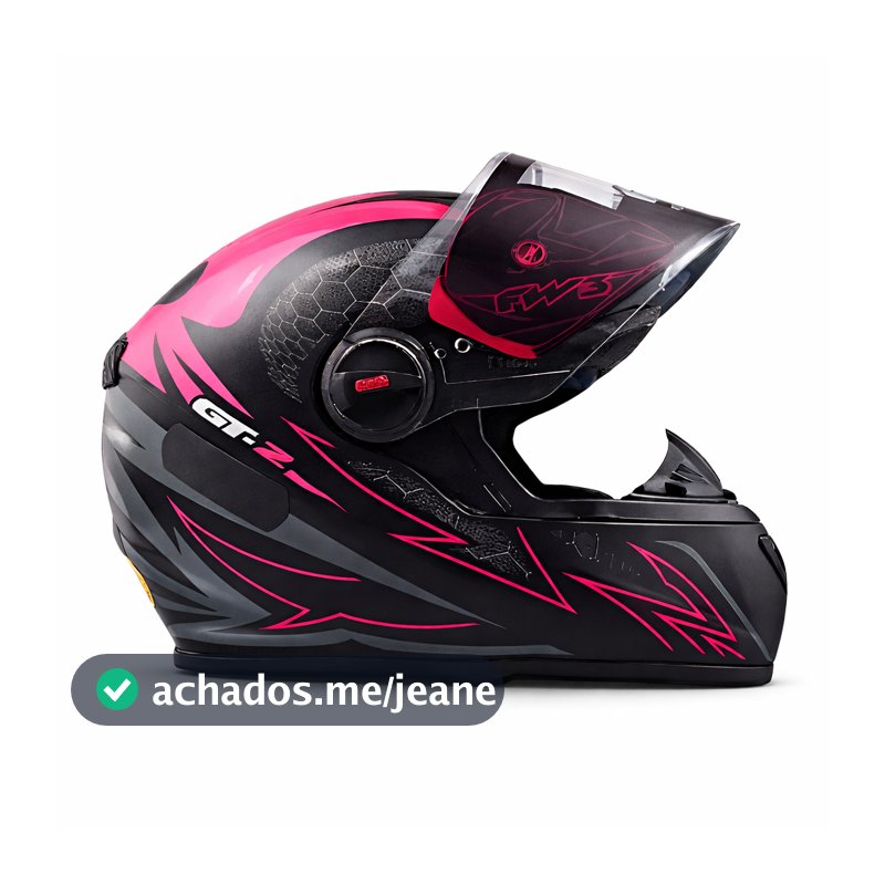 Capacete Fw3 Fechado GT2 C/Narigueira Alta Forração Premium ou Ebf Spider