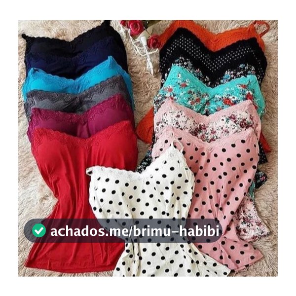 Kit 5 Blusinhas Renda Feminina — Super Oferta Shopee Relâmpago