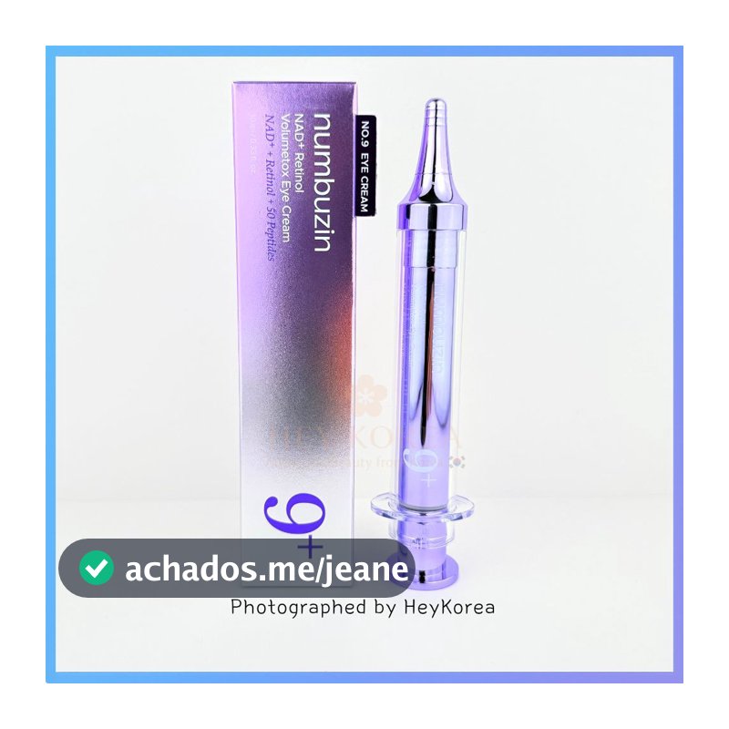 [numbuzin] No . 9 NAD Retinol Volume Shot Creme Para Olhos 10ml/10ml + 10ml (Cuidados Com A Pele Coreano/Os)