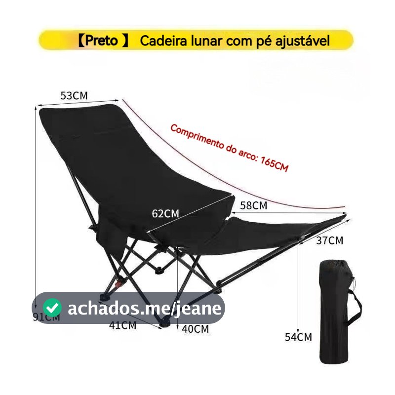 Cadeira Dobrável Grande Portátil 150kg Camping Praia Kala Cadeira Banco Banqueta Pesca Camping Praia