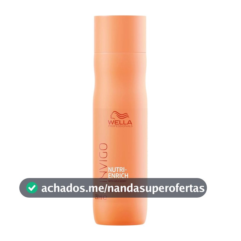 Shampoo Invigo Nutri Enrich Wella 250ml