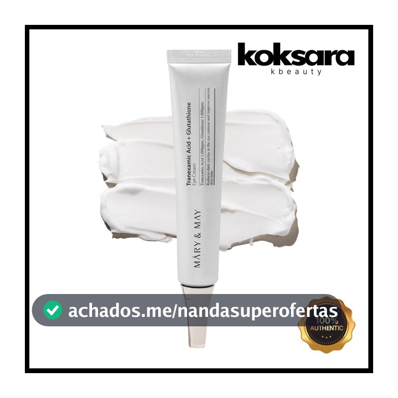 Mary & May Tranexamic Acid + Glutathione Eye Cream 12g, 30g
