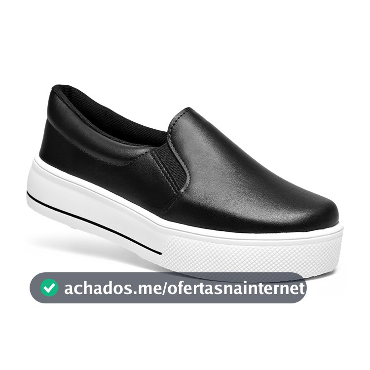 Tenis Feminino Lumiss Casual Slip On Sapatenis Confort Flatform Moda Macio
