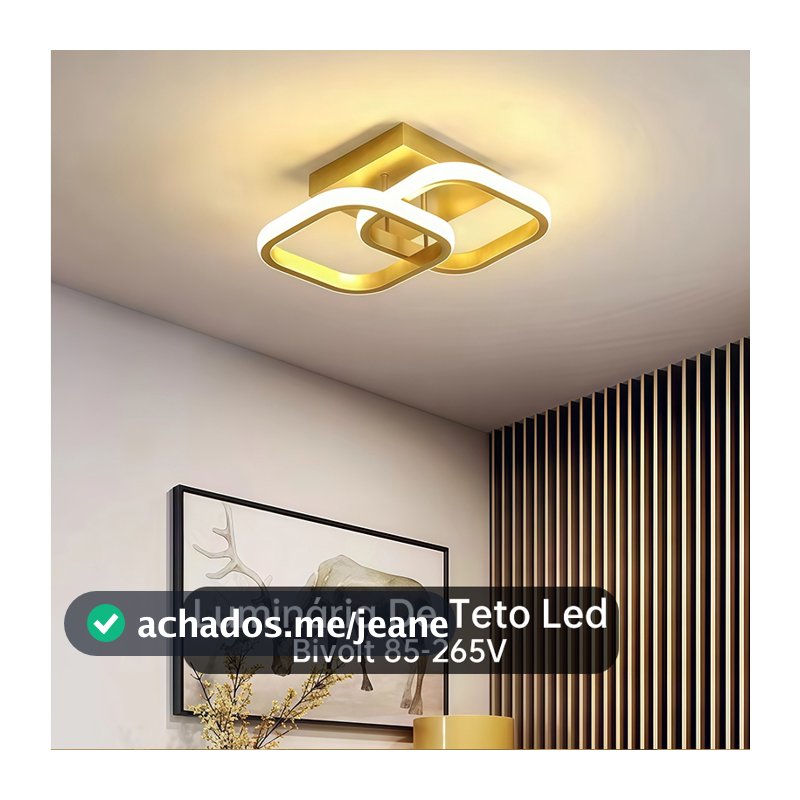 Luminária De Teto Led Decoração Minimalista Moderno Pendente Lustre Plafon para Sala Quarto Ceiling Light LED