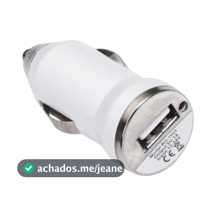 Carregador Veicular Usb 12v/24v Para Celular E Acessórios /gps tablet fone de ouvido automotivo