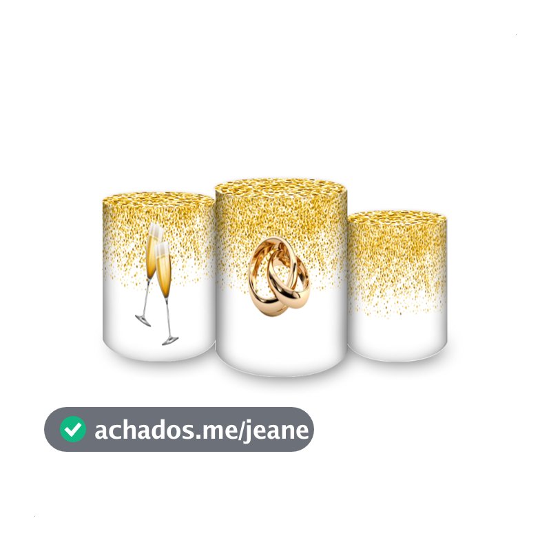 Capas De Cilindro Sublimados Veste Fácil C/ Elástico Tema Bodas e Casamento