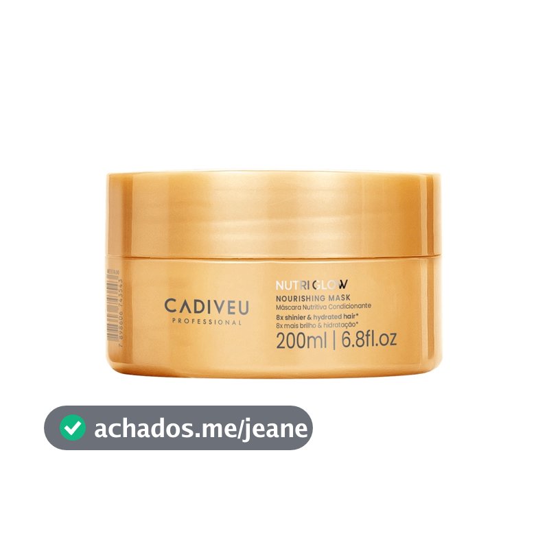 Cadiveu Máscara Nutri Glow Intensiva de 200ml