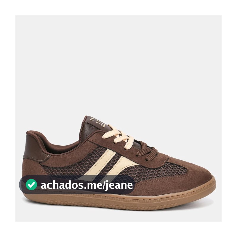 Tênis Via Marte 129-018 Casual Feminino