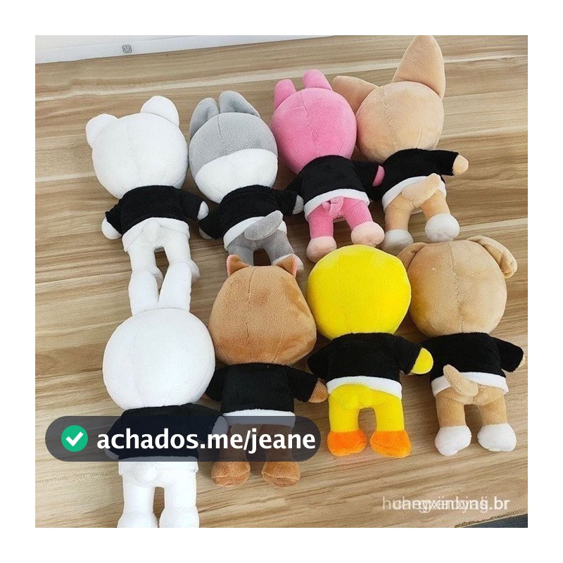 Brinquedo de Pelúcia Estrela Skzoo KPOP Stray Kids, Animal de Desenho Animado, Presente SSIS