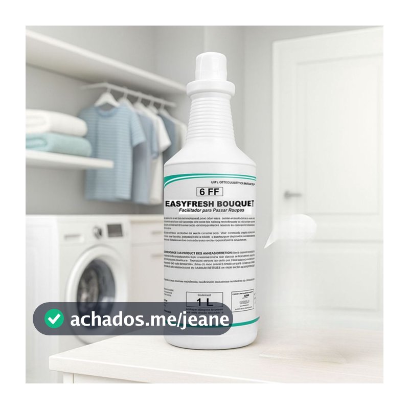 Easyfresh Bouquet 1L Facilitador de Passar Roupa Cheiro de Rica Spartan Finalizador Passadoria Tecidos Macios