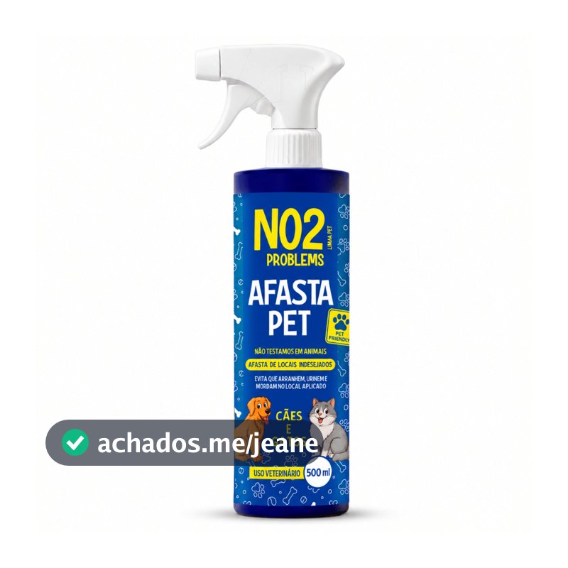Educador Sanitário Afasta Pet Cães E Gatos NO2Problems Spray 500ml Adestrador Repelente Comportamento Não Pode