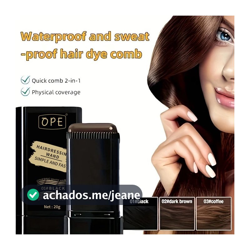 Pente Impermeável Para Tintura De Cabelo À Prova De Suor – Ferramenta Fácil De Cuidar Dos Cabelos Casa E Salão De Beleza