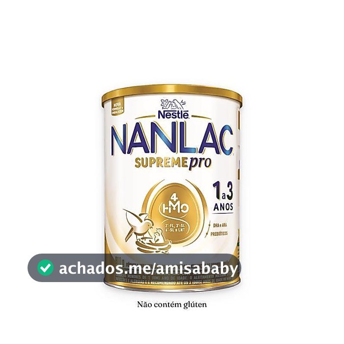 Fórmula Infantil de primeira infância Nanlac Supreme 800g