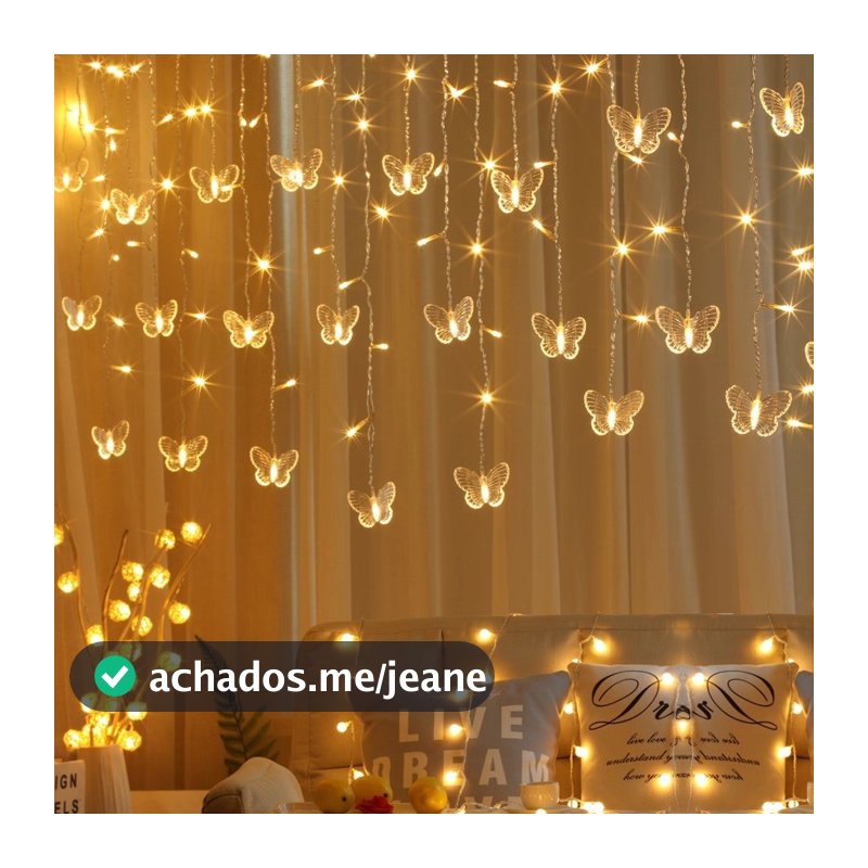 Jardim Borboleta Luzes De Fadas 10LED Decoração Luz Estaca Para Festival De Casamento De Festa De Aniversário