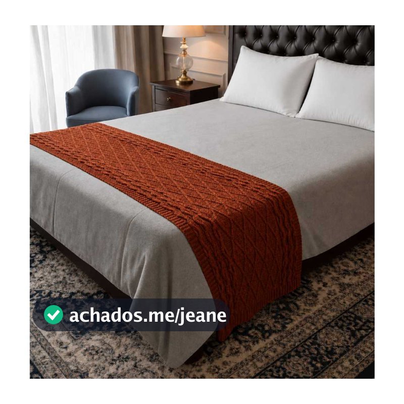 PESEIRA MANTA TRICOT CAMA CASAL QUEEM E SOFA PREMIUM LUXO FOFINHO
