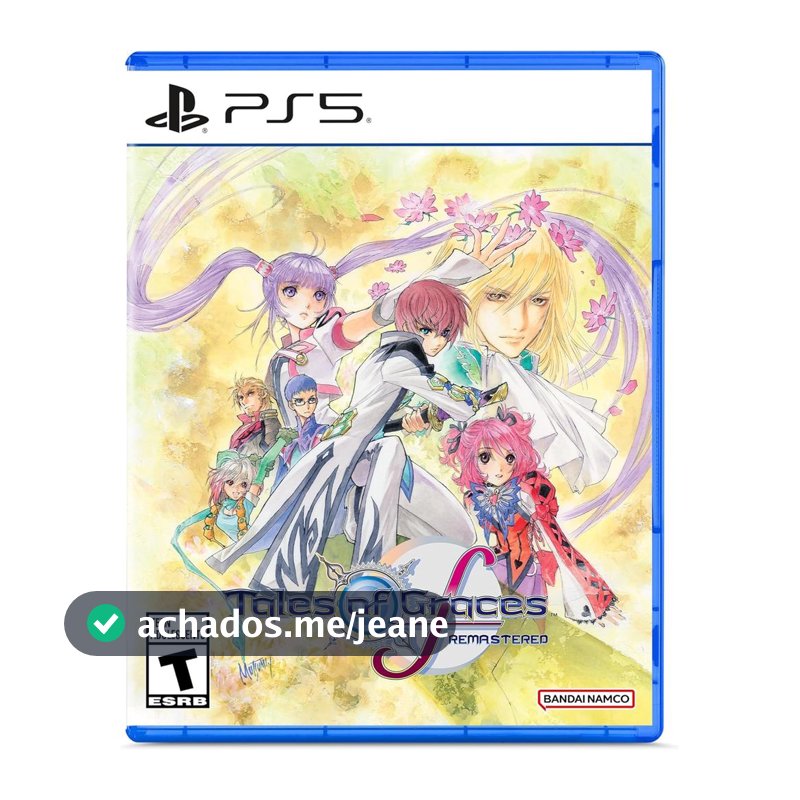 Tales of Graces F Remastered PS5 Midia Fisica