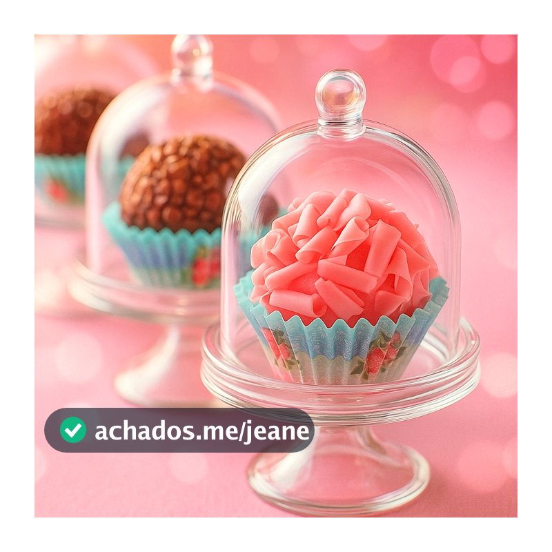 10 Mini Cúpula Acrílico Para Lembrancinhas Doces Festas Decoração Mini Potes Decorativos
