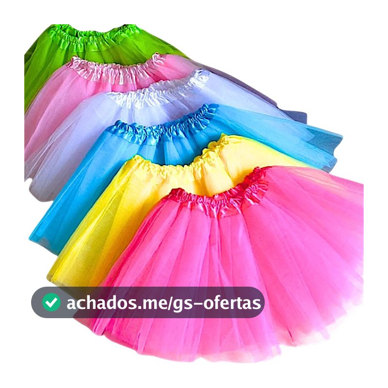 Saia de Tule 30 e 40 cm Tutu Infantil e Adulto carnaval festa dança evento escola teatro Fantasia