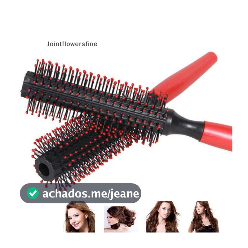 JTFF Escova Redonda Feminina Para Cuidados Com O Cabelo Salão De Cabeleireiro Pente De Modelagem STCA FI