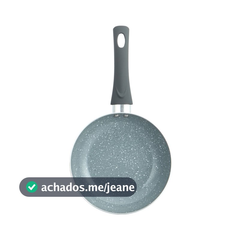 Frigideira Cerâmica Cazza Cinza 20cm