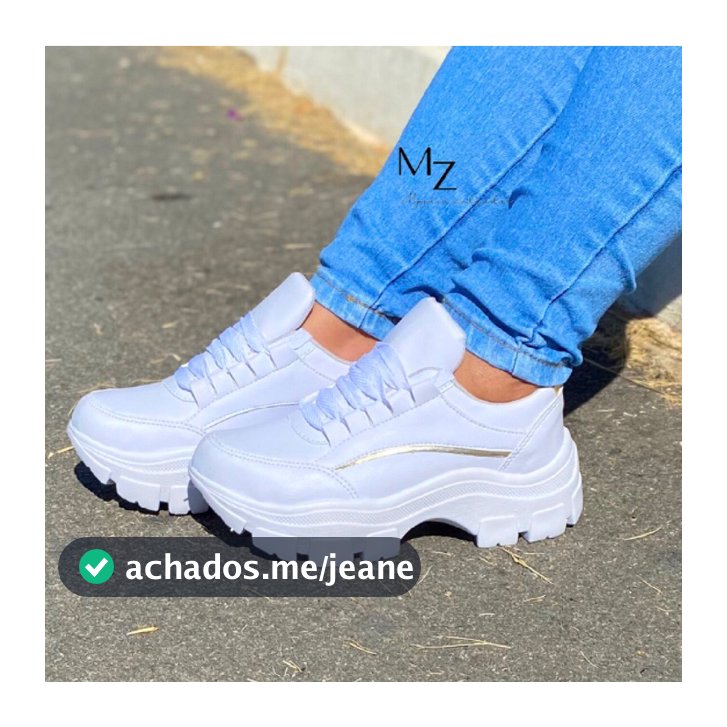 TENIS FEMININO PLATAFORMA ADULTO SOLA ALTA PASSEIO CONFORTAVEL ENVIO IMEDIATO confortável