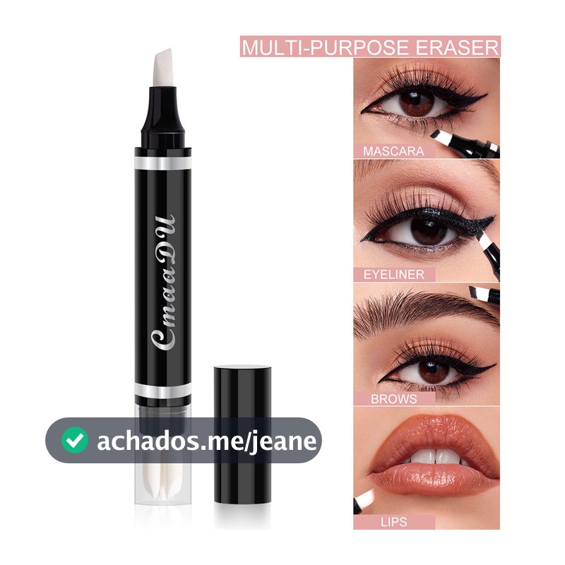 CmaaDu Caneta De Reparo Para Os Olhos/Removedor Delineador De Corretor De Sobrancelhas E Lábios