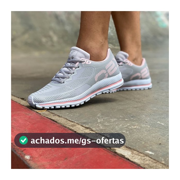 Tênis Feminino O2X Super Leve Impact Caminhada Corrida
