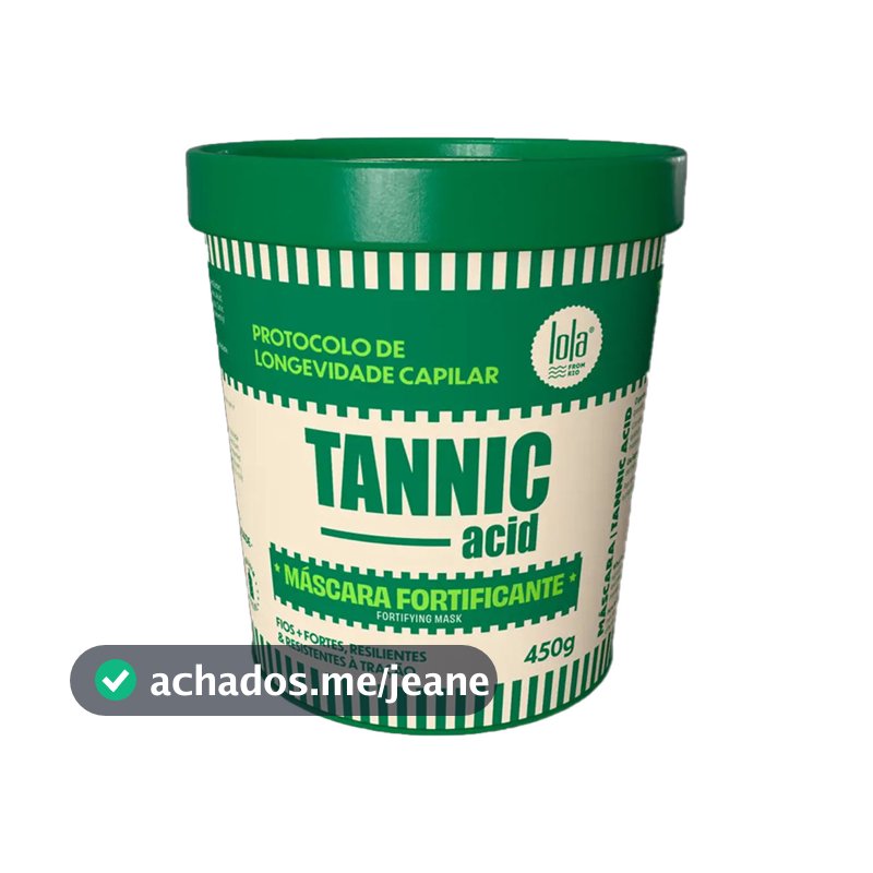 Mascara Fortificante Lola Cosmetics Tannic Acid 450g