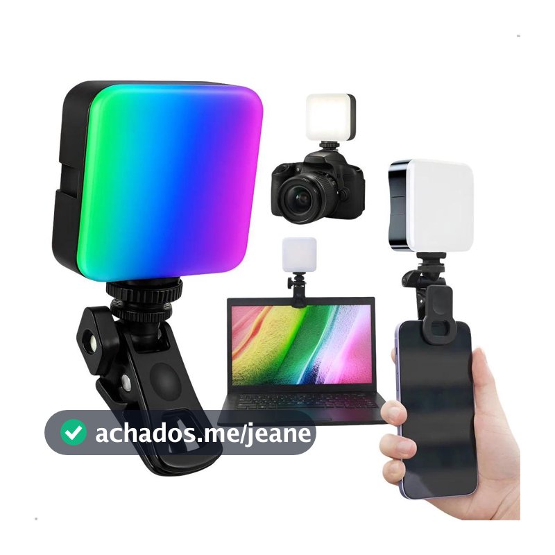 Luz Portátil Para Foto LED De Preenchimento Profissional