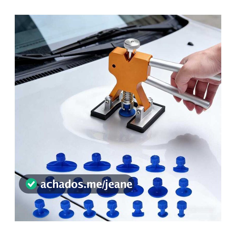 Kit Reparo De Amassados Automotivos Martelo De Inércia Martelinho de Ouro