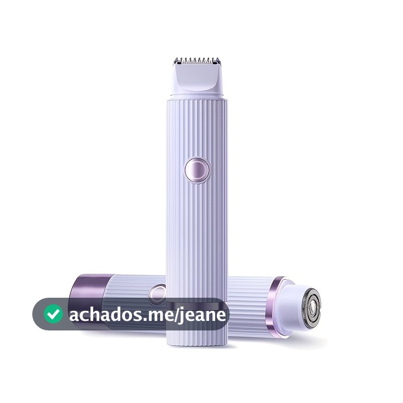 Depilador Removedor De Pelos  Facial e Corporal Sem fio Recarregável
