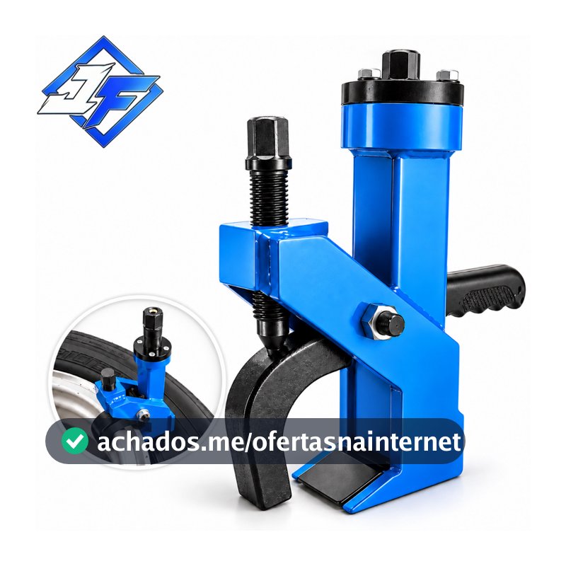 Descolador de Talão de Pneu Portátil Manual para Caminhões, Tratores e Veículos Agrícolas - Ferramenta Profissional