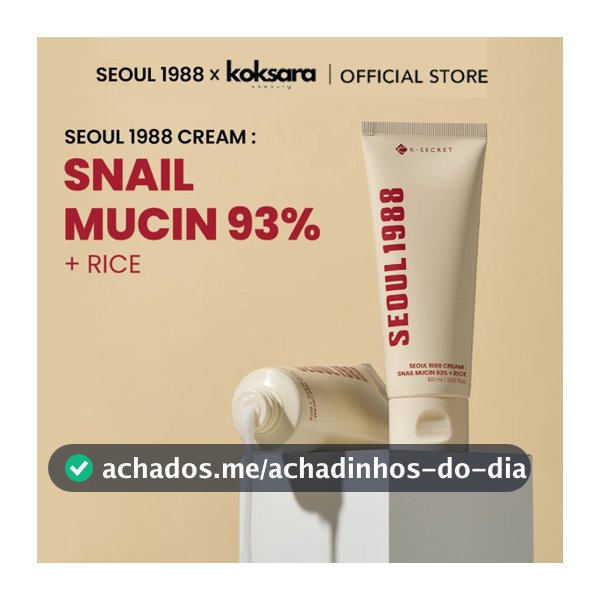 [OFFICIAL] SEOUL 1988 Snail Mucin 93% + Rice 100ml