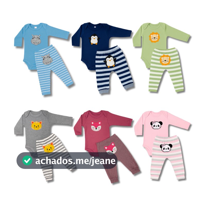 Conjunto de Body Manga Longa e Calça Premium Masculino