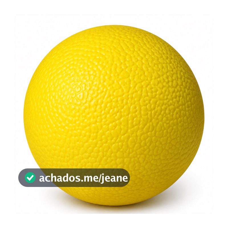 Bola de Lacrosse Massageadora 65mm Liberação Miofascial Fisioterapia Contra Dor na Lombar Coluna