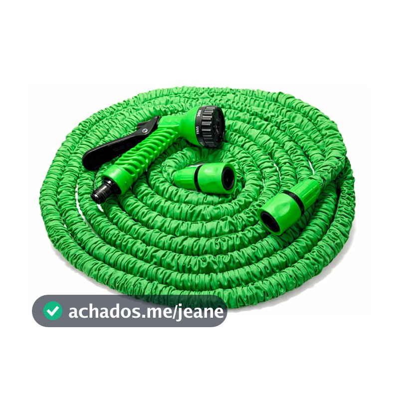 Mangueira Retrátil/extensível 30m - 7 Jato Tipos Verde Ou Azul