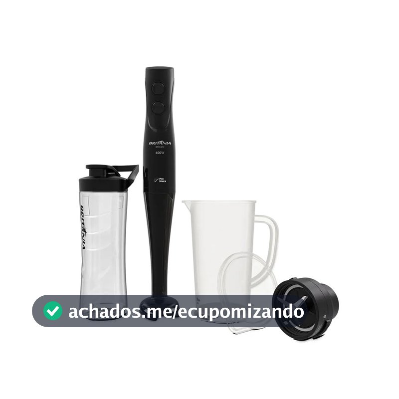 Mixer e Blender 2 em 1 400W Britânia