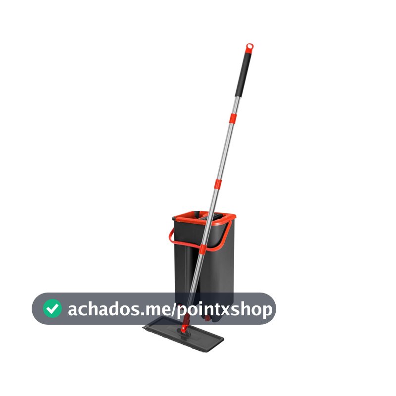 Mop Lava e Seca com Balde e Prensa Powermaid
