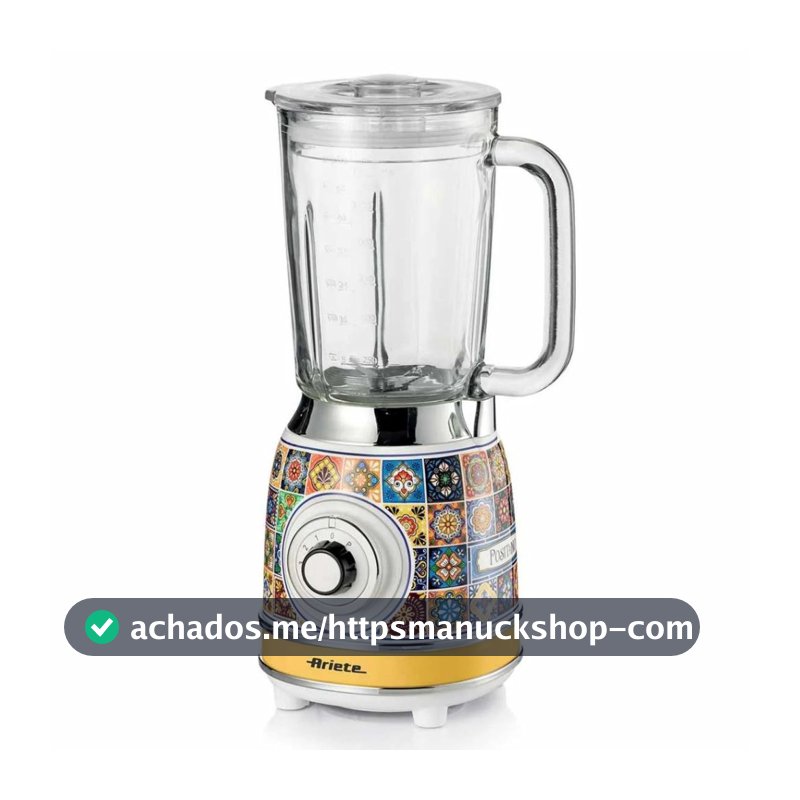 Liquidificador com Copo de Vidro de 1,5 litros e 1000W / Positano - Ariete