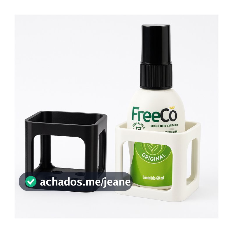 Porta Freecô Coala Suporte de Parede para Bloqueador De Odor Sanitário Minimalista para Banheiro