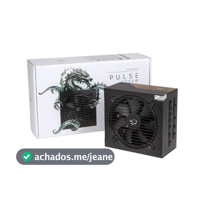 Fonte de Alimentação Duex Pulse Pro 1000W Cybenetics Gold