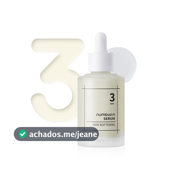 [NUMBUZIN] No . 3 Soro Suavizante Para A Pele