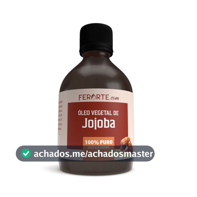 Óleo vegetal de Jojoba Ferarte 100% puro e vegano 100ml
