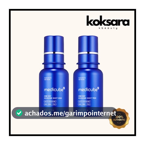 medicube zero Ampola De Poros De Tiro exosome De Um Dia 2000/7500 30ml , 2000 5ml
