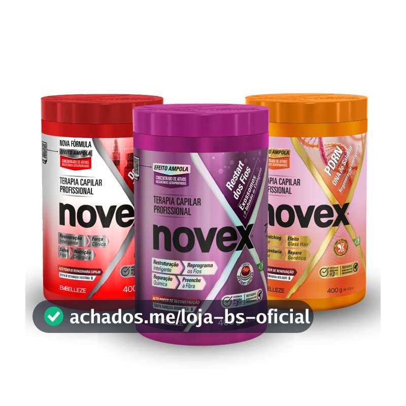 Kit de Tratamento Novex Terapia Coreana