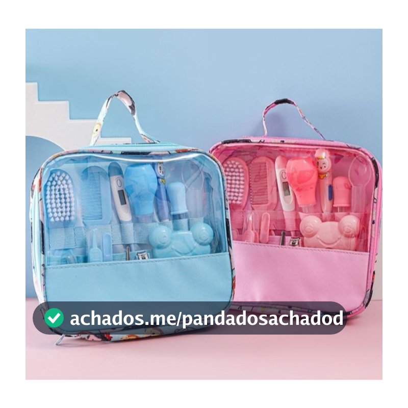 Kit 13 Higiene Cuidado Bebê Recém Nascido Essencial