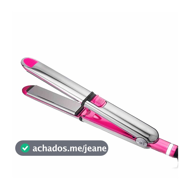 Prancha Alisadora de Cabelo Super Nano Titanium Optima 3000 BIVOLT Profissional 465° F atlas