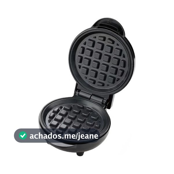 Mini Máquina De Fazer Waffle Panqueca Elétrica 110v ou 220v